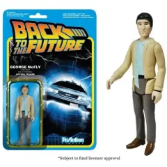 Funko Back to the Future 3 3/4" ReAction Action Figure Bundle: Biff & George McFly