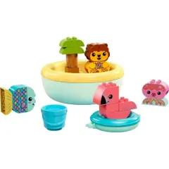 LEGO DUPLO Bath Time Fun: Floating Animal Island Toy 10966