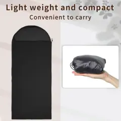 Unique Bargains Liner Single Sleeping Bag for Camping Travel
