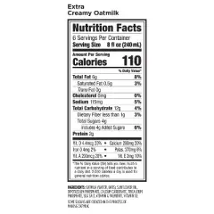 Califia Farms Extra Creamy Oat Milk - 48 fl oz