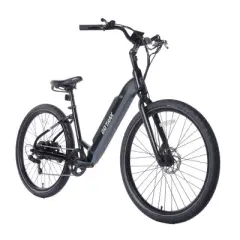GOTRAX Adult Transit 27.5" Step Through Electric Hybrid Bike