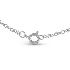 Pompeii3 1/3ct Diamond Infinity Symbol Pendant 14K White Gold