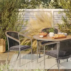 Geo Diamond Indoor/Outdoor Rug Natural - Project 62&trade;