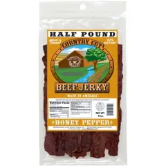 Buffalo Bills 8oz Honey Pepper Country Cut Beef Jerky - Three 8oz Packs