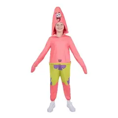 JazwaresSpongeBob SquarePants Boys' Patrick Halloween Costume Bodysuit - Pink  8-10
