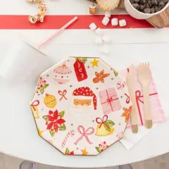 Daydream Society - Joy Large Plates - Pack of 8 Paper Plates
