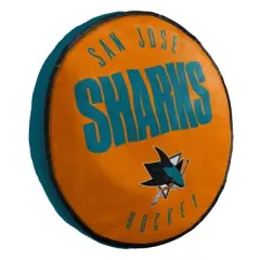 NHL San Jose Sharks 15" Title Cloud Pillow