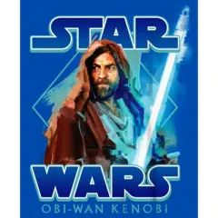 Boy's Star Wars: Obi-Wan Kenobi Jedi Lightsaber with Brushstroke Kenobi T-Shirt