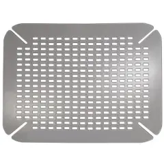 iDesign Black PVC Sink Mat (Case of 6)
