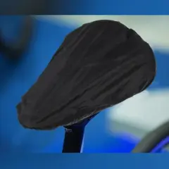 Unique Bargains Bike Bicycle Saddle Seat Cover Comfort Pad Padded Soft Printed Silicone with Waterproof Cover