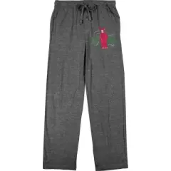 A Christmas Story Ralphie Parker Pink Nightmare Costume Men's Graphite Heather Pajama Pants