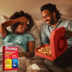 Tylenol Cold+Flu Severe Day/Night Caplets - Acetaminophen - 24ct