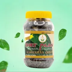 Shastha Traditional  Dry Paan Calcutta Gold (Mouth Freshner) (Pack of 4) Each Jar has 80g