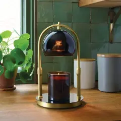 Candle Lamp Warmer Arched Gold and Black - Threshold&trade;