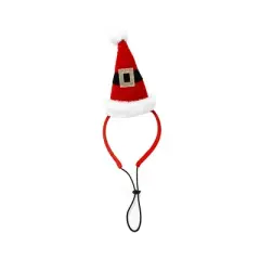 Midlee Dog Santa Hat Headband for Large Dogs