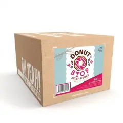 Donut Stop Flavored Coffee Pods,Compatible Keurig 2.0,Jelly Donut Flavor,40 Ct