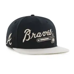 MLB Atlanta Braves Cantos Hat: Cotton Twill, Adjustable Snapback, Team Logo