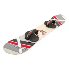 Sportsstuff Kids' Snow Ryder 110cm Snowboard 42'' - Black/Red