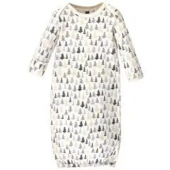 Hudson Baby Infant Unisex Cotton Gowns, Unisex Owl