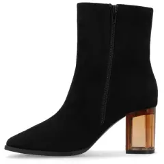 Journee Collection Women's Tru Comfort Foam&trade; Clearie Booties