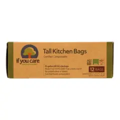 If You Care Tall Kitchen Trash Bags - Case of 12/12 ct