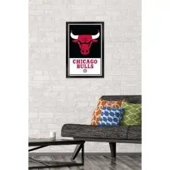 Trends International NBA Chicago Bulls - Logo 21 Framed Wall Poster Prints