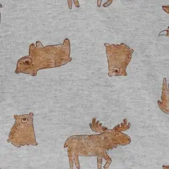 Carter's Just One You&reg; Baby Boys' 2pc Woodland Top & Bottom Set - Brown