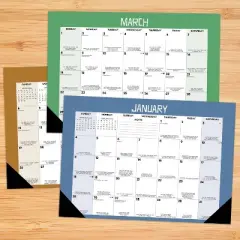 Willow Creek Press 17"x12" 2026 Bad Dad Jokes Small Monthly Deskpad