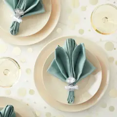 Blue Panda 36 Pack Plastic Diamond Rings for Bridal Shower Game, Bulk Set for Bachelorette Party Favors, 1 x 1.5 In