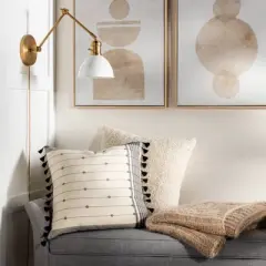 Metal Dome Sconce Wall Light (Includes Energy Efficient Light Bulb) Brass - Threshold&trade; designed with Studio McGee