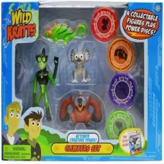 Jazwares Wild Kratts Action Figure Toy Set - Activate Creature Power - Climbers, Set of 4