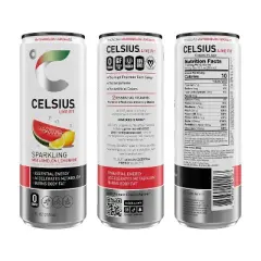 CELSIUS Sparkling Watermelon Lemonade Functional Energy Drink - 12 fl oz Can