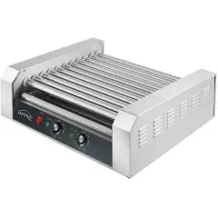 PartyHut PartyHut Commercial Hotdog Machine 11 Roller and 30 Hot Dog Grill Cooker Warmer