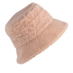 Shiraleah Blush Boucle Bucket Hat