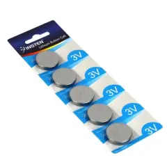 CR2450 CR 2450 3V Lithium Batteries Coin Button Cell Watch Battery (Pack Of 5-piece) by Insten