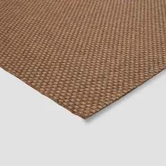 Basketweave Outdoor Rug Hickory - Smith & Hawken