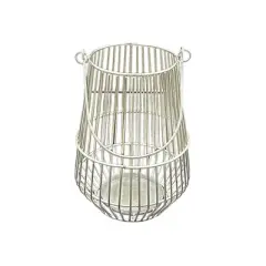 Essential Decor & Beyond 10" Aluminum Wire Metal Lantern