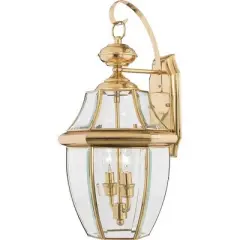 Quoizel Lighting Newbury 2 - Light Sconce in  Polished Brass