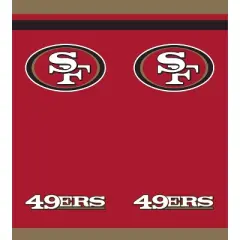3ct San Francisco 49ers Football Reusable Tablecloth