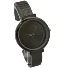 OLIVIA PRATT SHINY FACE TEXTURED BANGLE WATCH