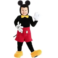 HalloweenCostumes.com Disney Toddler Boy Deluxe Mickey Mouse Halloween Costume | Classic Character Outfit