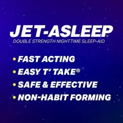 Jet-Asleep Double Strength Night Time Sleep-Aid 50mg, 100 Count