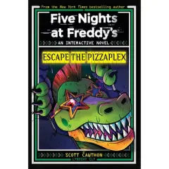 Escape the Pizzaplex (Five Nights at Freddy's Interactive Novel #3) - by  Scott Cawthon & Lyndsay Ely (Paperback)