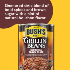 Bush's Gluten Free Bourbon and Brown Sugar Grillin' Beans - 22oz