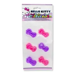 Seven20 Sanrio Hello Kitty Pretty Bows Reusable Plastic Ice Cubes | Set of 6