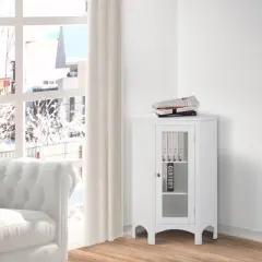 Madison Corner Floor Cabinet - Elegant Home Fashions