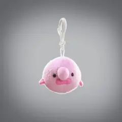 Uncute Oddballz Blobfish 2.5 Inch Plush Animal Keyring