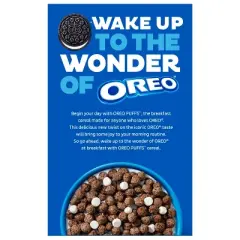Post Oreo Puffs Cereal - 16.5oz