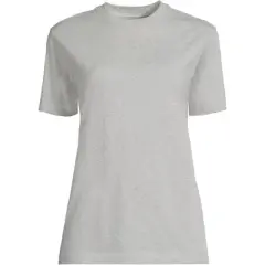 Lands' End Women's Short Sleeve Super T Crew Neck T-shirt