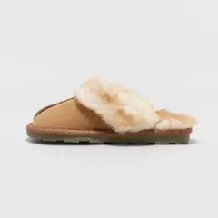 Girls' Carmen Scuff Slippers - Cat & Jack&trade; Brown